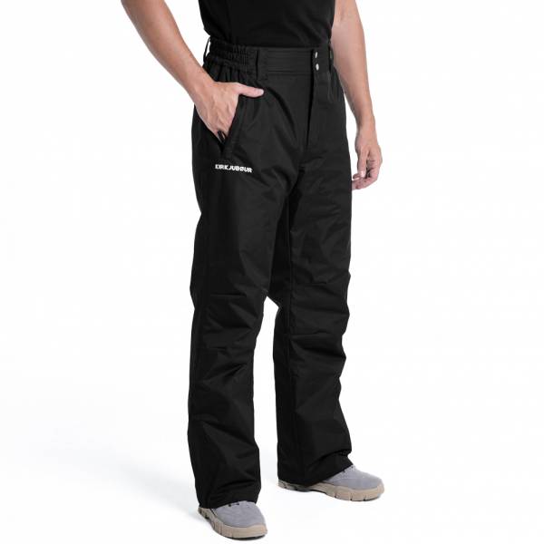 KIRKJUBØUR ® &quot;Skadi&quot; Hommes Pantalon de ski noir