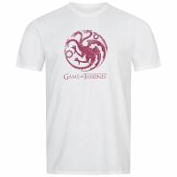 LE TRÔNE DE FER Dragon Hommes T-shirt CDMTS155WHT