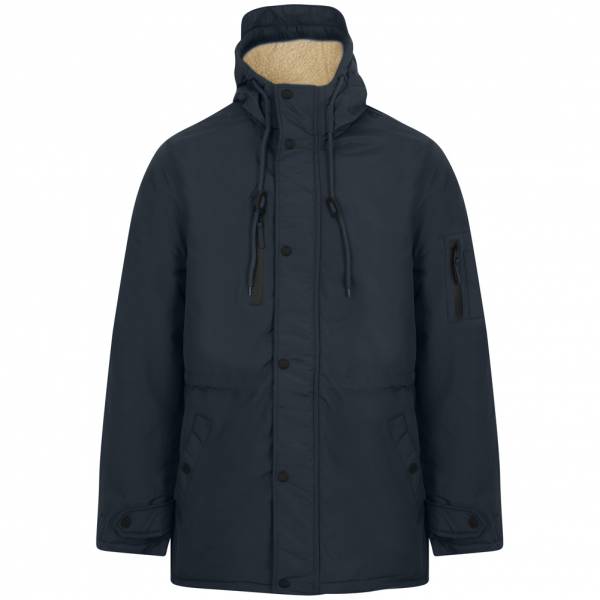 Tokyo Laundry Pulsar Parka Jacket Herren Jacke 1J11382 Navy