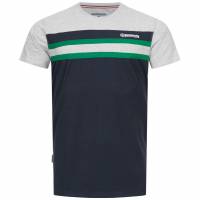 Lambretta Stripe Stretch Herren T-Shirt SS5293-NV/GR/GRN