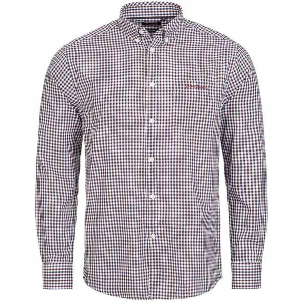 Pierre Cardin Herren Langarm Hemd Burg Gingham