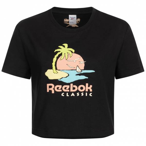 Reebok Graphic Cropped Damen T-Shirt GJ4864