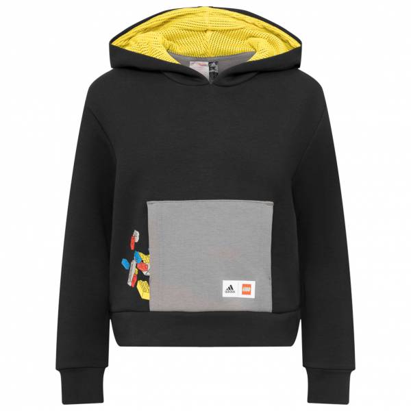 adidas x LEGO® Bricks Boxy Cropped Kinder Hoodie GN6802