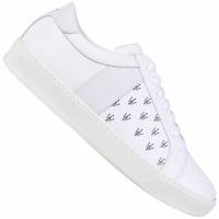Maserati Tridente All Over White Unisex Sneakers in pelle 9200302