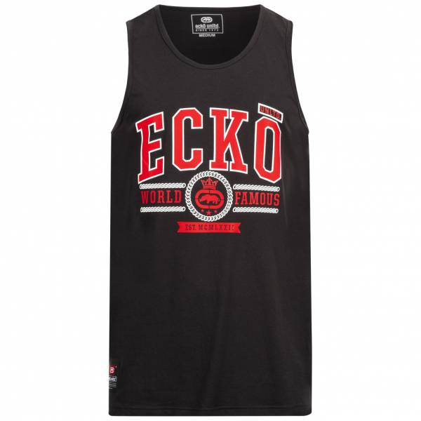 Ecko Unltd. Dodg Hommes Haut sans manches ESK04491 Noir