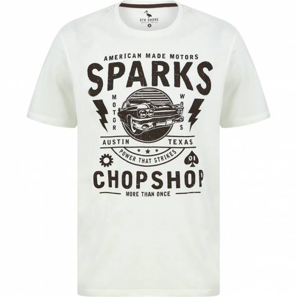 Sth. Shore Sparks Herren T-Shirt 1C18088 Snow White