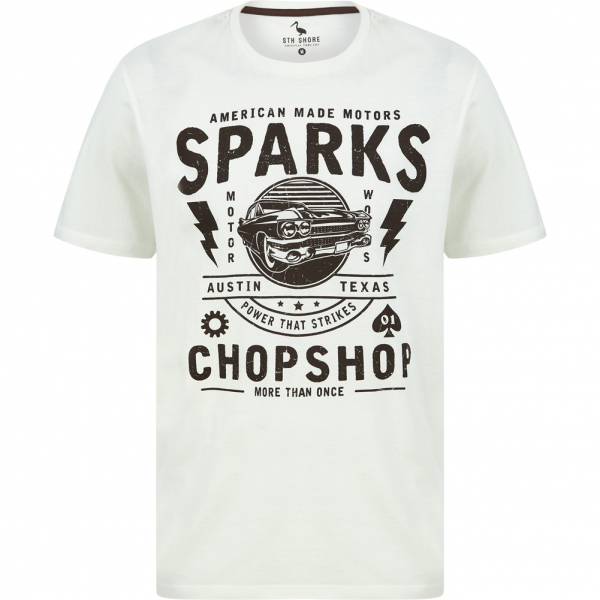 Sth. Shore Sparks Hommes T-shirt 1C18088 Blanche-Neige