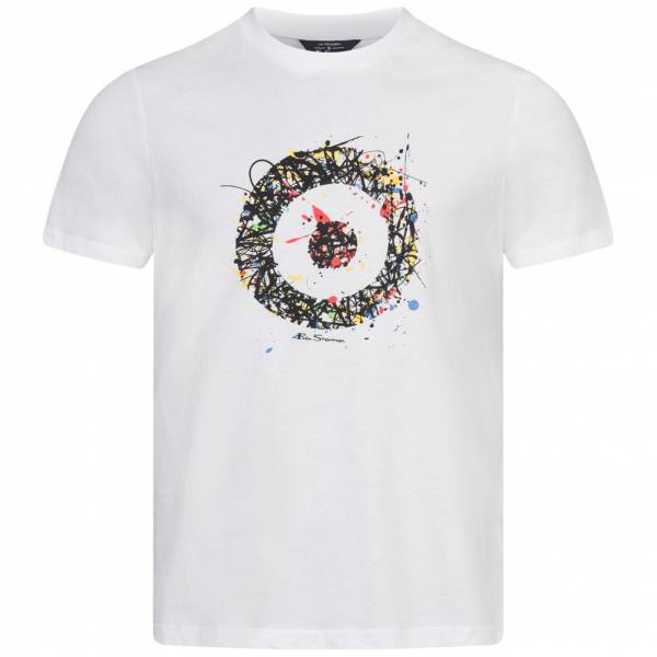 Ben Sherman Painted Target Heren T-shirt 0071783WIT