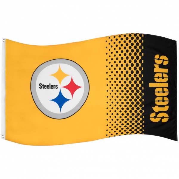 Steelers de Pittsburgh NFL Drapeau Fade Flag FLG53NFLFADEPS