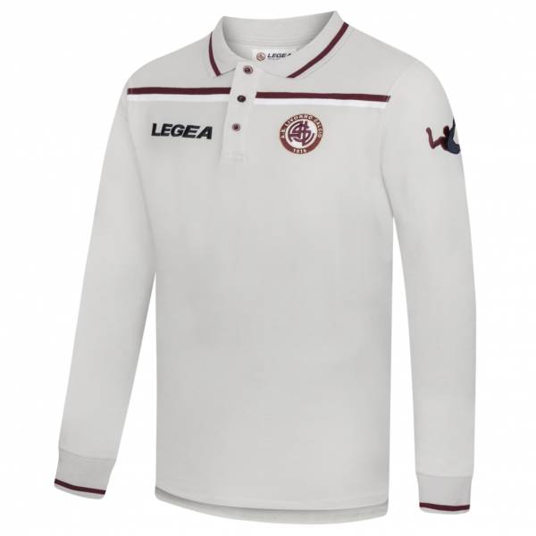 AS Livorno Calcio Legea Hommes Polo à manches longues gris