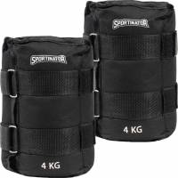 SPORTINATOR Arm- & Bein-Gewichtsmanschetten 4 kg 2 Stück