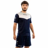 Givova Kit Campo Set Trikot + Shorts navy/grau