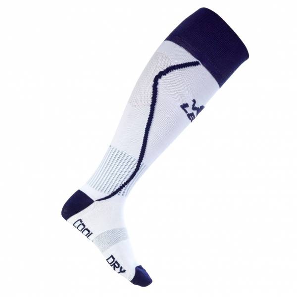 Legea Chaussettes Gold Pro blanc / bleu marine