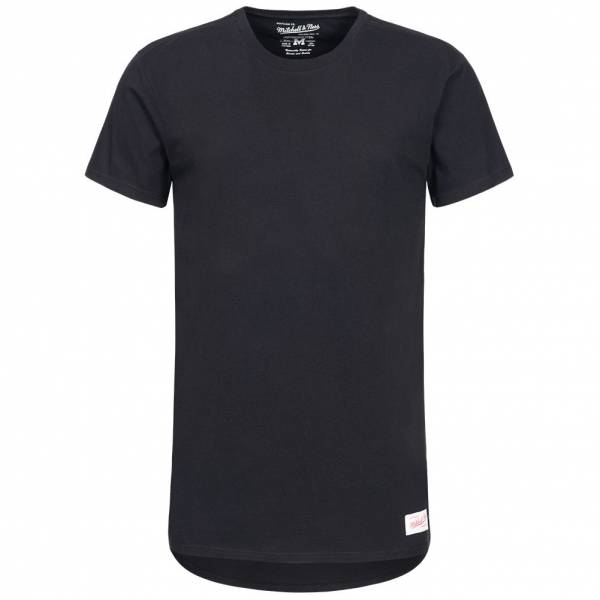 Mitchell & Ness Long Lenght Tailored Herren T-Shirt LONGLENGTHTEE-BLK