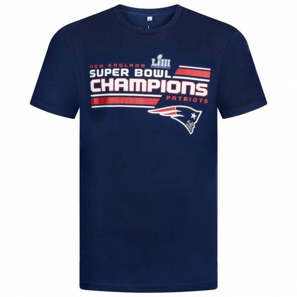 Patriots de la Nouvelle-Angleterre Fanatics NFL Juke Hommes T-shirt 1878MNVYSB15NEP