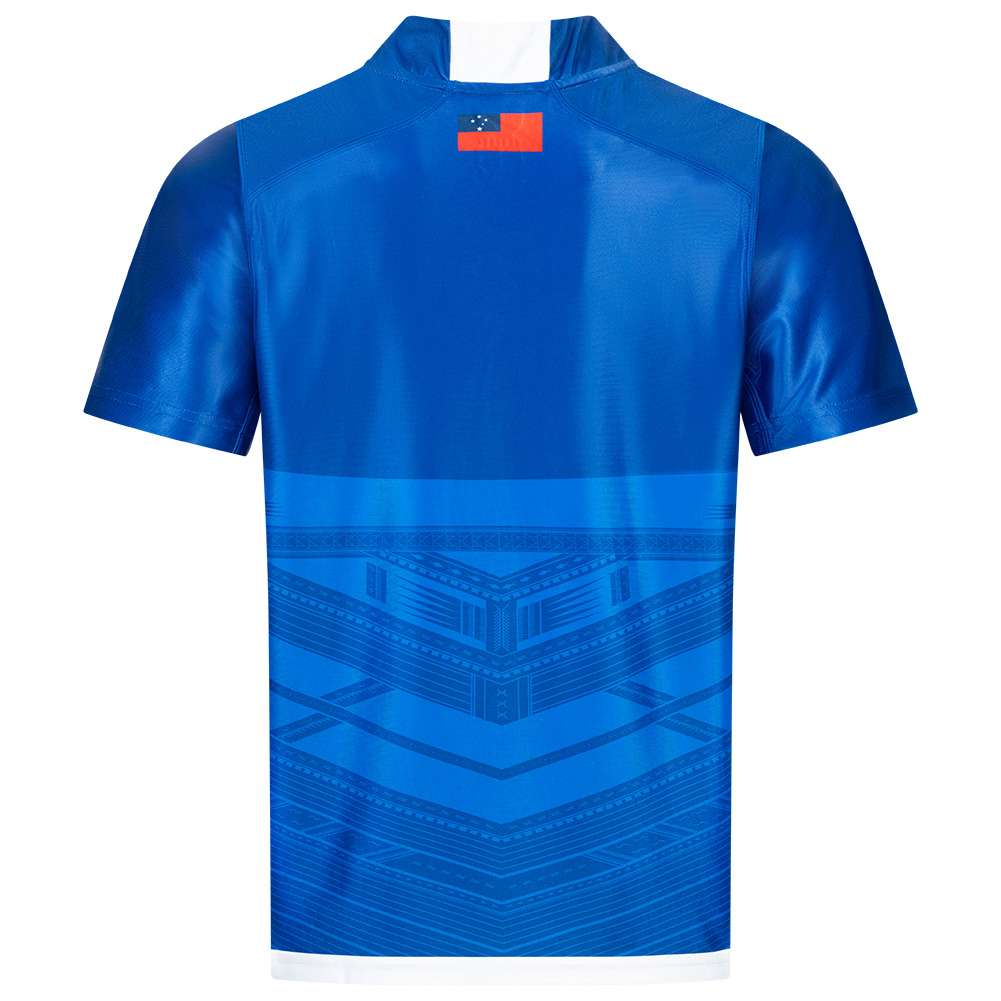 Maillot Rugby Samoa 2015 - BLK Bleu Taille M 38-40 - Vintage Collection