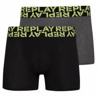 REPLAY Boxer Style Men Boxer Shorts Pack of 2 101232-N256