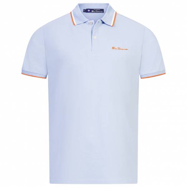 BEN SHERMAN Twin Tipped Hommes Polo 0076270N-PALEBLUE