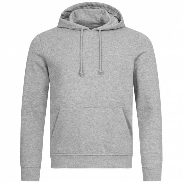 BRAVE SOUL Clarence Herren Basic Hoodie MSS-131CLARENCEL LT GREY MARL