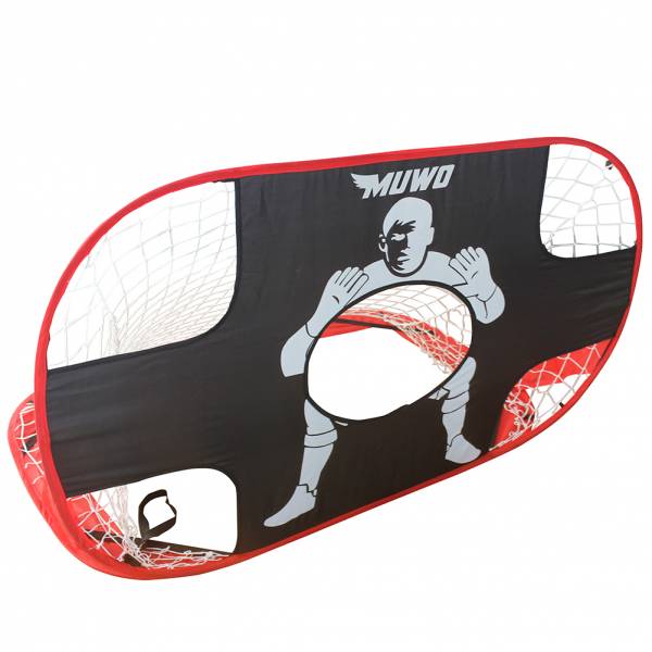 Image of MUWO Pop Up Indoor Outdoor Porta da calcio con porta a muro