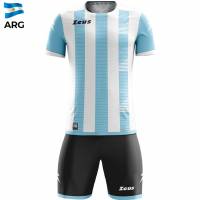 Zeus Mundial Teamwear Set Trikot mit Shorts weiß sky