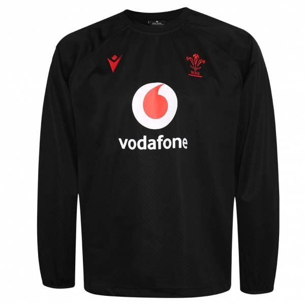 Wales WRU macron Rugby Herren Trainings Sweatshirt 58583236