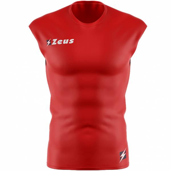 Zeus Fisiko Baselayer Top Sleeveless Sports Top red