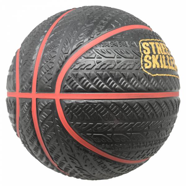 STREETSKILLER "Ultimate Grip" Basketball schwarz/rot