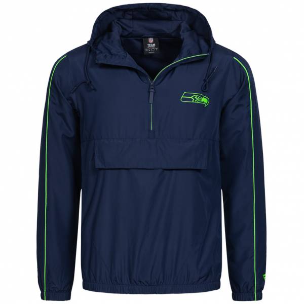 Seahawks de Seattle Fanatics Carnaval 1/4 Zip NFL Hommes Veste 2048MNVYCARSSE