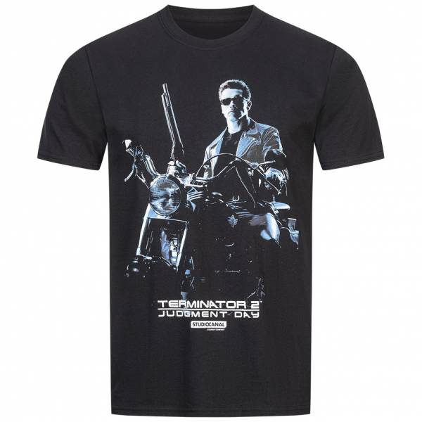 LE TERMINATOR Motorcycle Hommes T-shirt MLMTS004BLK
