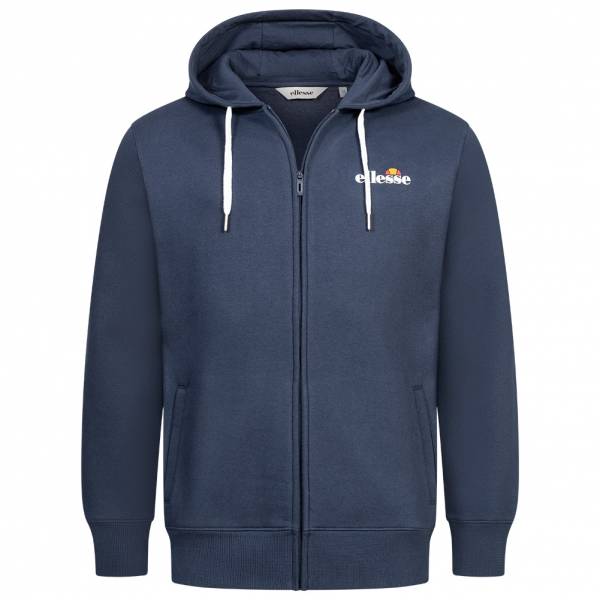 ellesse Klemerio Full Zip Heren Hooded Sweatjas SOP23857-Navy