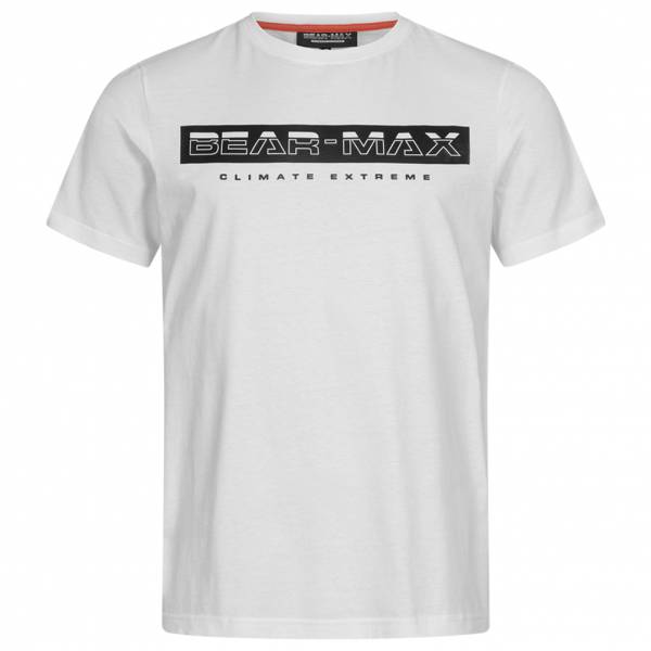 BEAR MAX Glacier Herren T-Shirt BTG00010-WHT