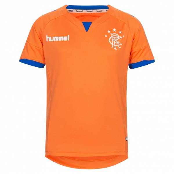 Glasgow Rangers FC hummel Kinder Ausweich Trikot GLAKID3RDSS18
