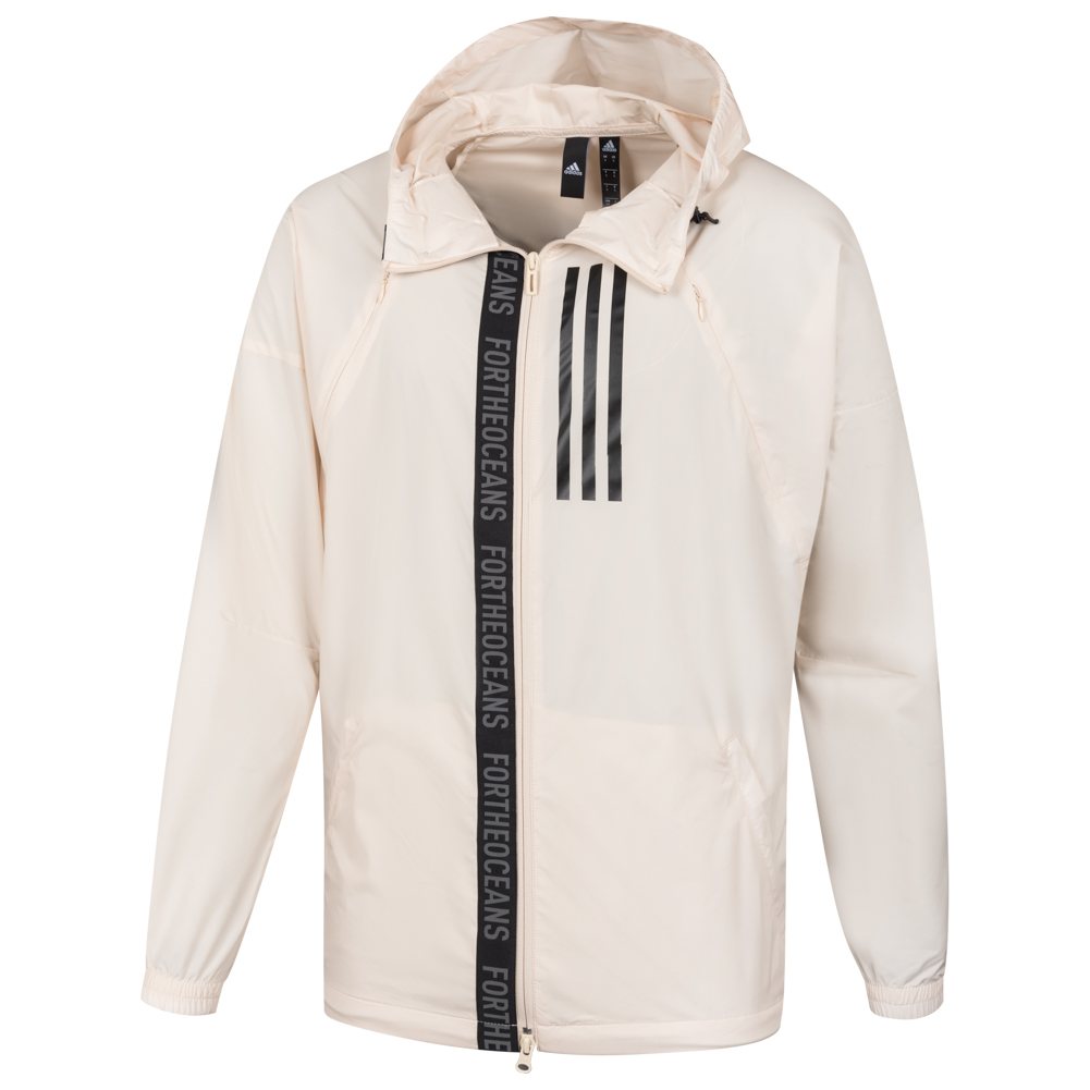 adidas black windbreaker jacket