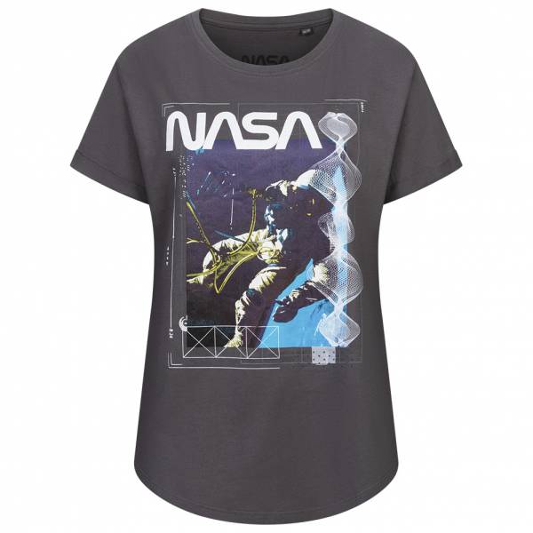 NASA Grid Wave Mujer Camiseta AILTS042DCH