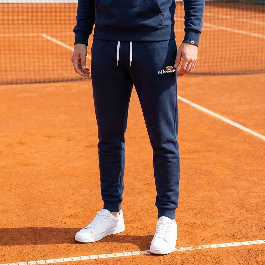 ellesse Karneid Sweat Pants Men Jogging Pants SOP23858-Navy