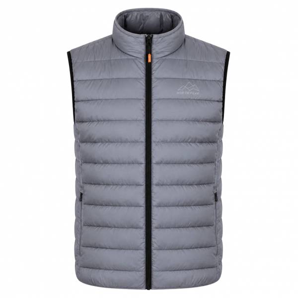 NORTH PEAK Trail Gilet Hombre Chaleco de trekking NP00015-GRIS