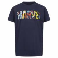 MARVEL Comics Logo Dzieci T-shirt FBBTS102NVY