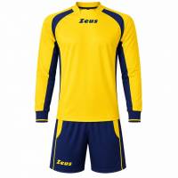Zeus Kit Pippo Voetbaltenue + Short 2-delig giallo/blu