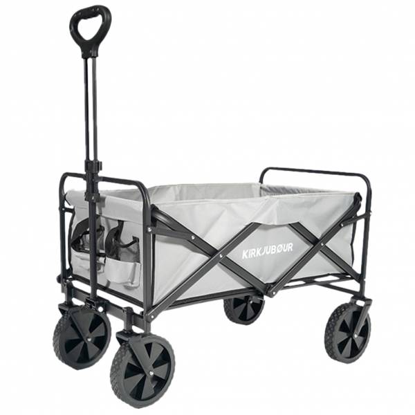 KIRKJUBØUR® &quot;Edda&quot; foldable handcart gray