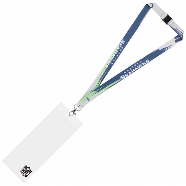 Seattle Seahawks NFL Fan Schlüsselband mit Tickethülle LYNNFPAINTSS