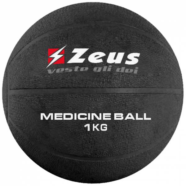 Zeus Balón medicinal 2 kg negro Zeus