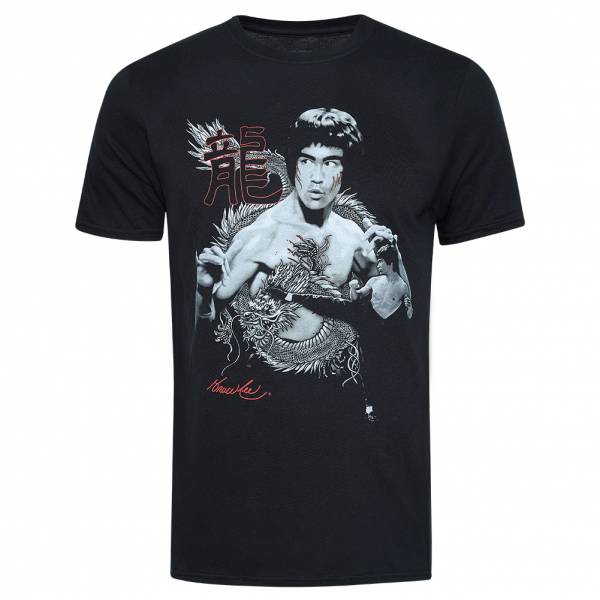 BRUCE LEE Dragon Heren T-shirt TRMTS005BLK