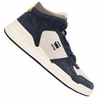 G-STAR RAW ATTACC Mid Mężczyźni Sneakersy z nubuku 2212 040712 NVY