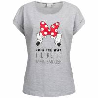 Minnie Maus Disney Damen T-Shirt HS3722-grey