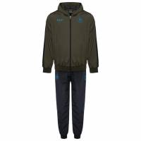 SSC Napoli EA7 Emporio Armani Mężczyźni Dres reprezentacyjny EASSCN25R08-710-Oliwka