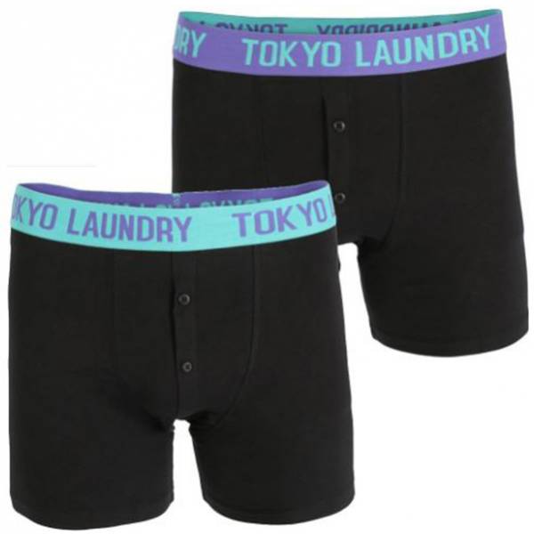 Tokyo Laundry Harden 2 Herren 2er Pack Boxershorts 1P10007R