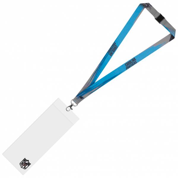 Carolina Panthers NFL Fan lanyard with ticket holder LYNNFPAINTCP