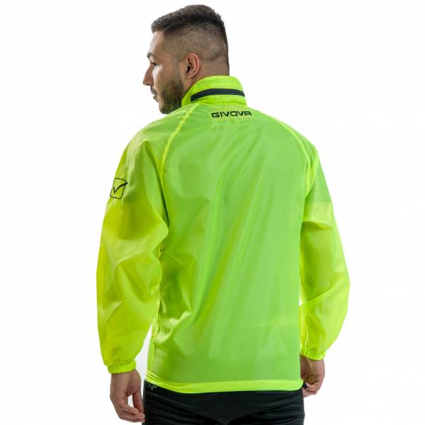 Givova Rain Jacket "Rain Basico" neon yellow