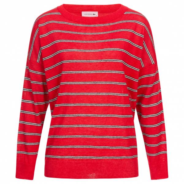 LACOSTE Boat Neck Femmes Sweat-shirt AF6421-HEH
